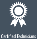 certified technicians